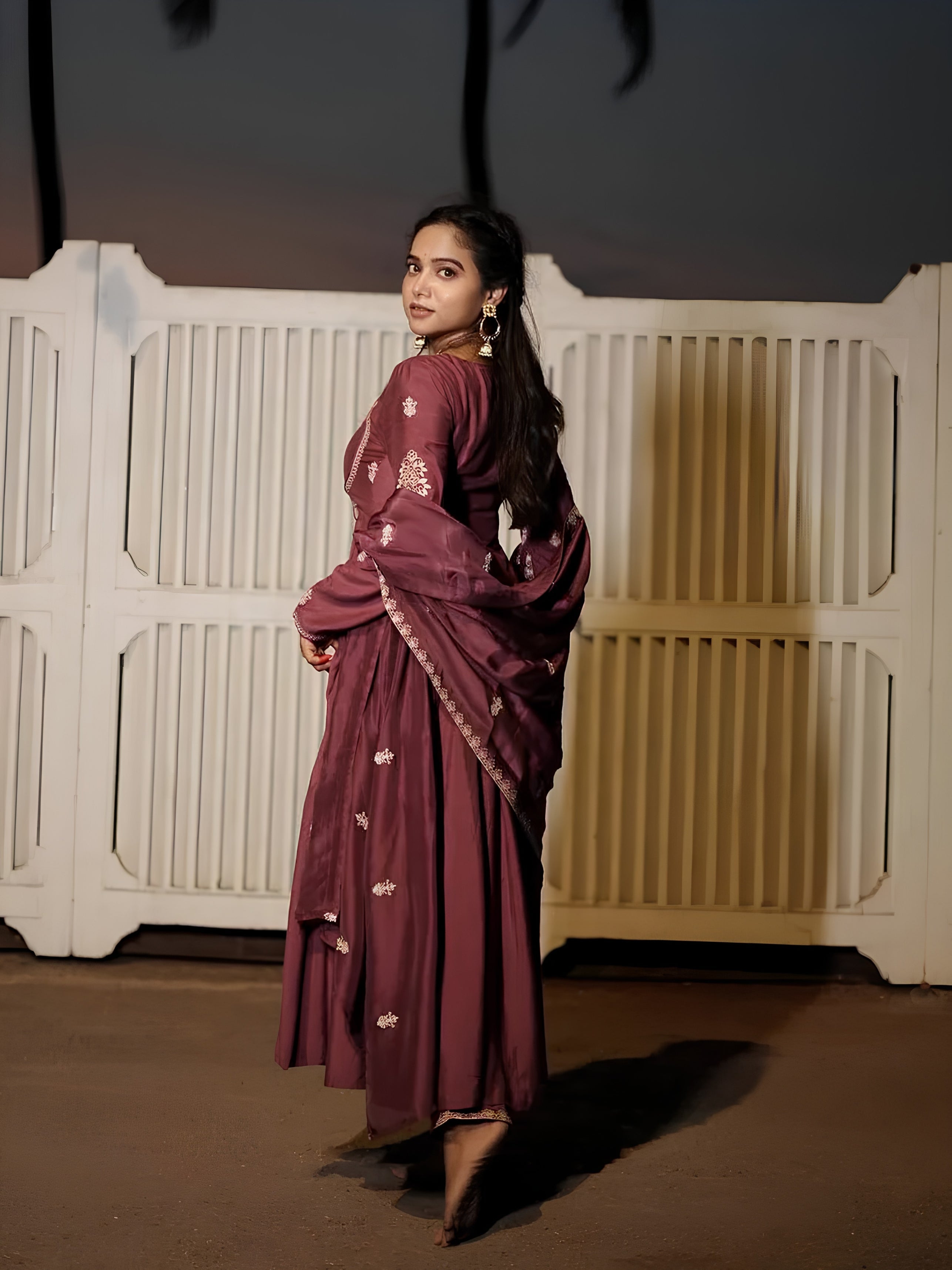 Royal Aura Silk Suit Set