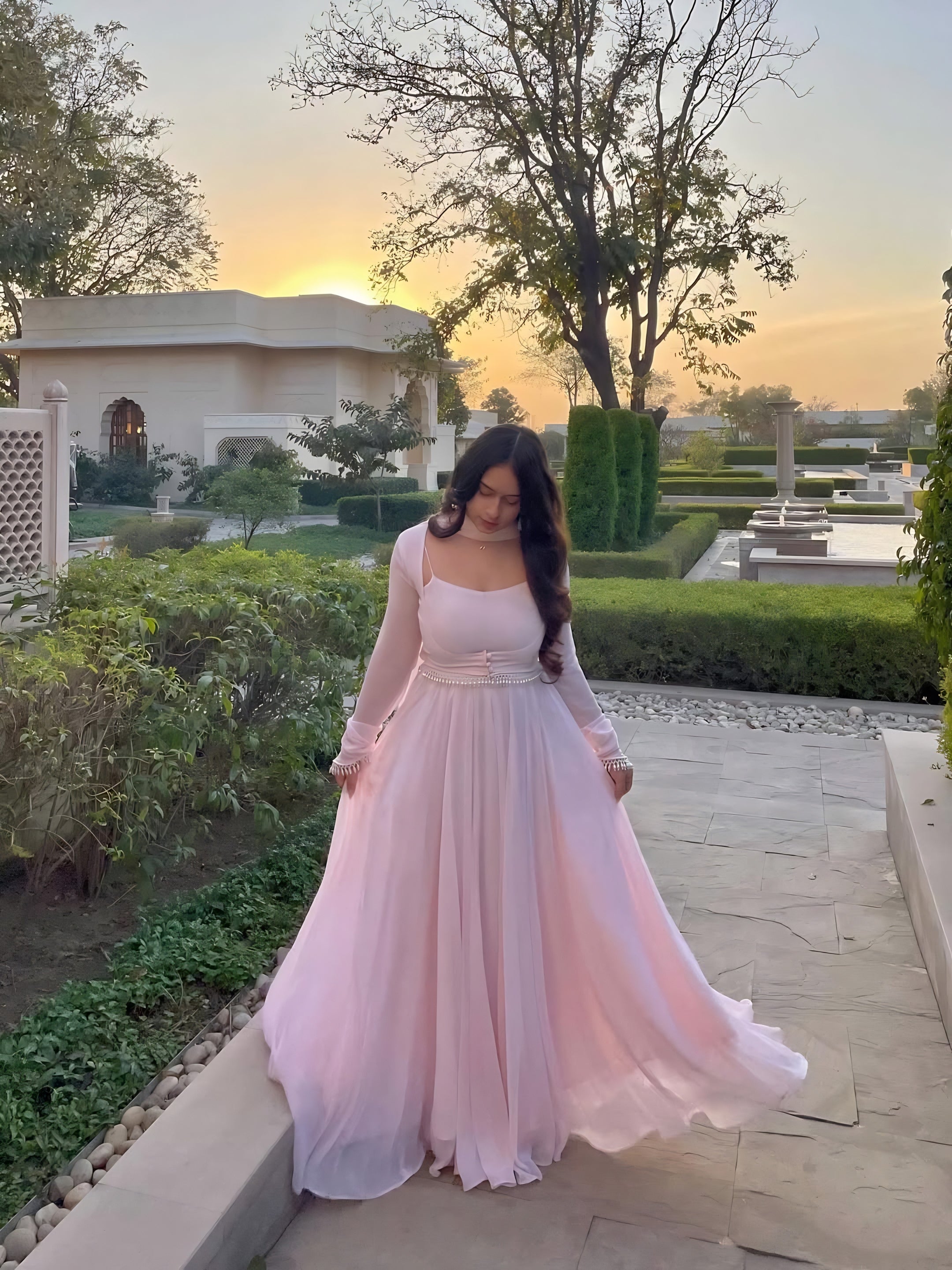 Pink Fairytale Anarkali