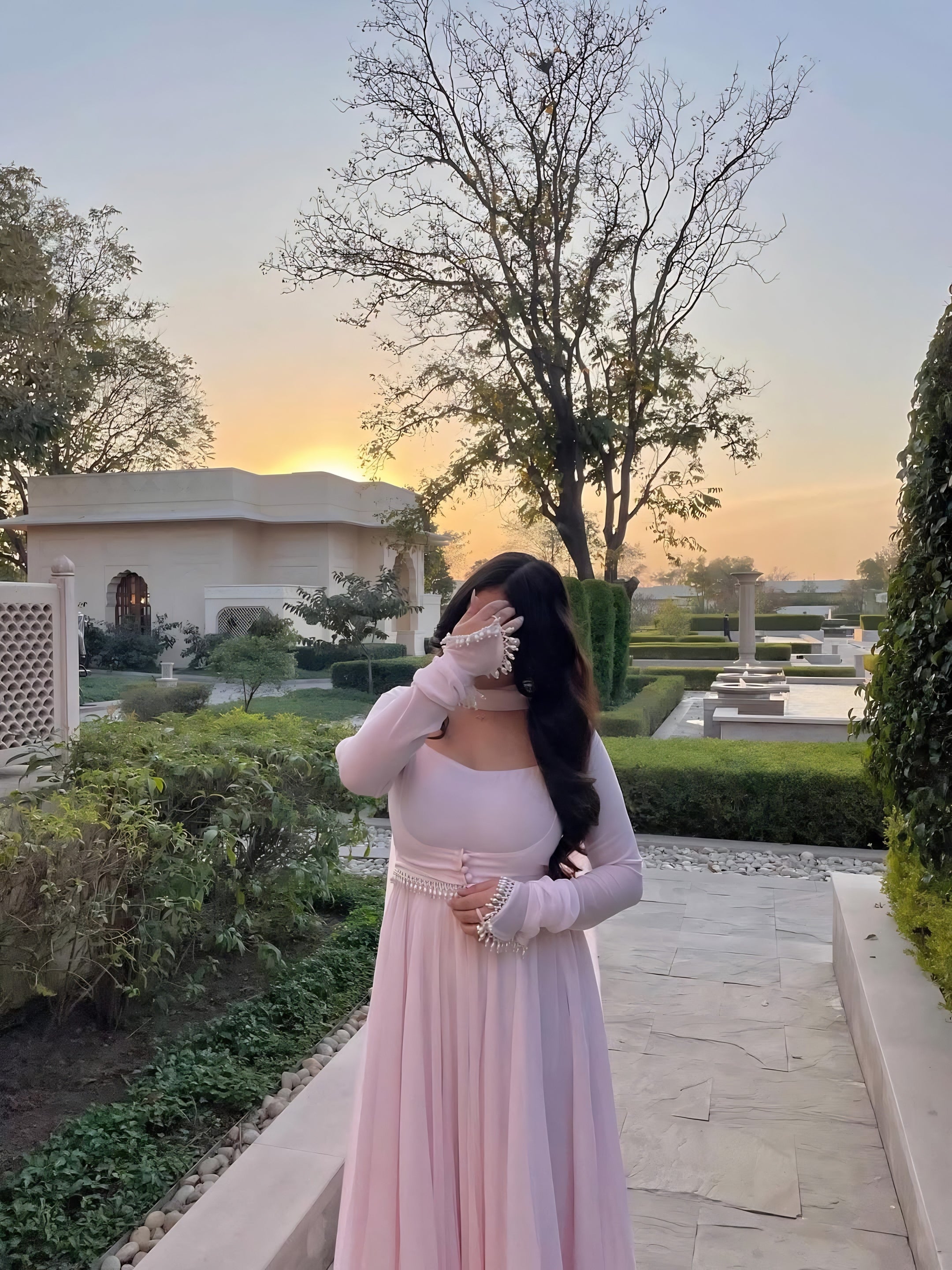 Pink Fairytale Anarkali