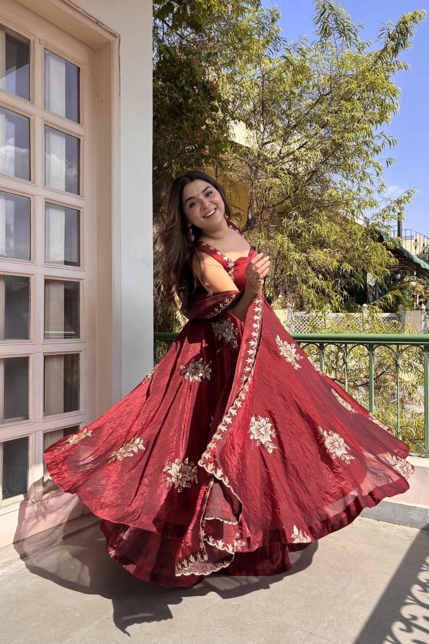 Honey Silk Suit Set