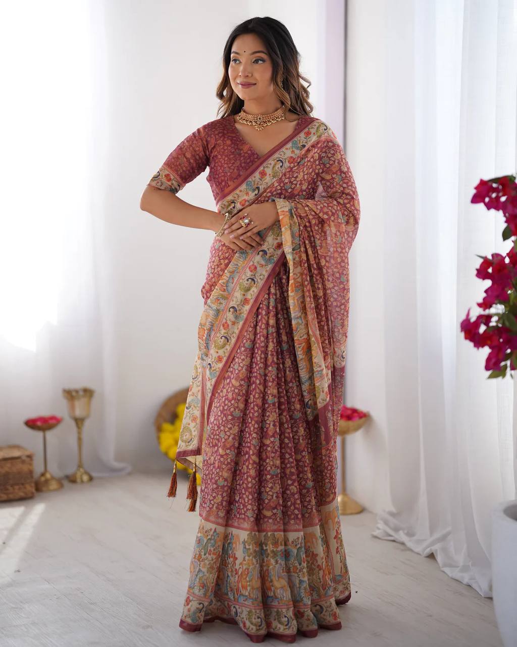 Design Introducing a Fresh Perspective in Saree