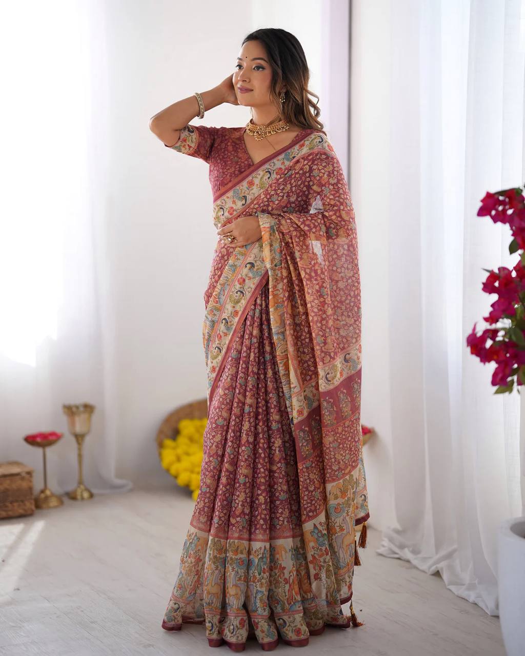 Design Introducing a Fresh Perspective in Saree