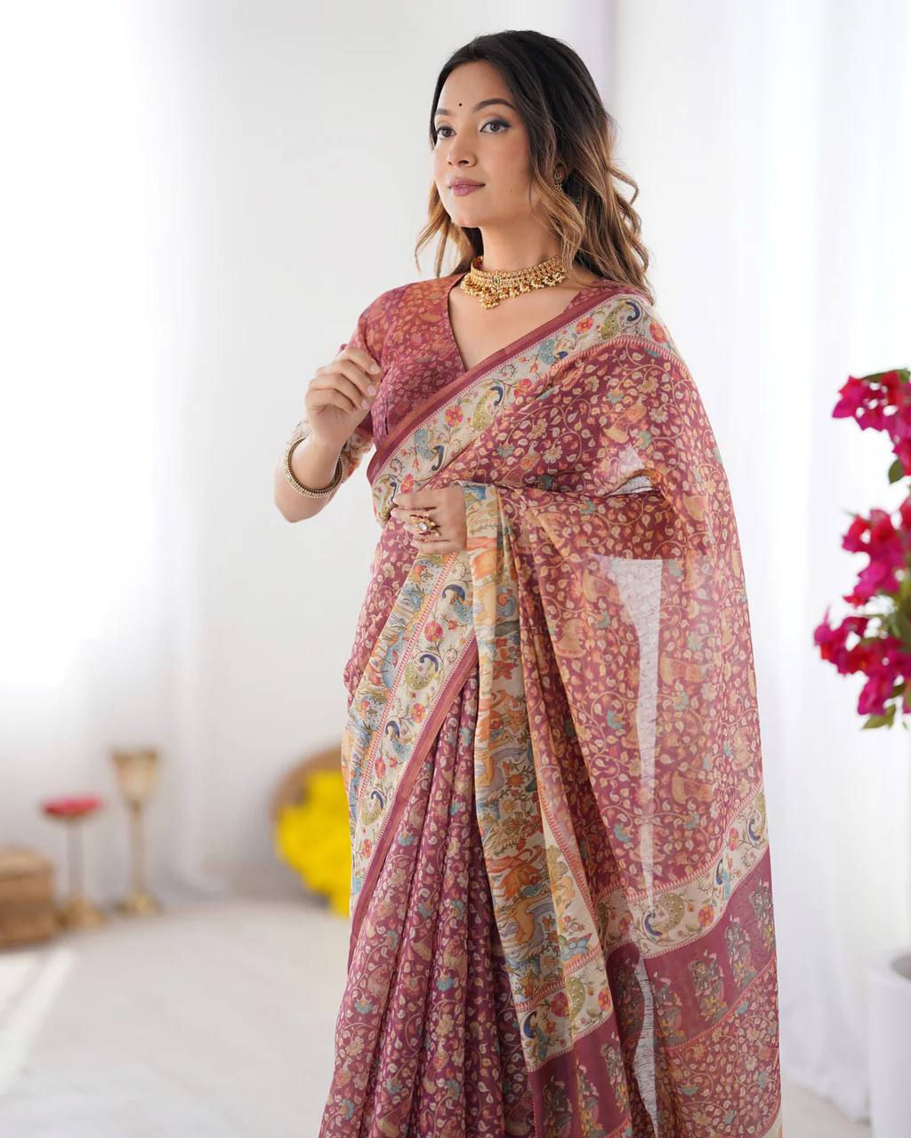 Design Introducing a Fresh Perspective in Saree