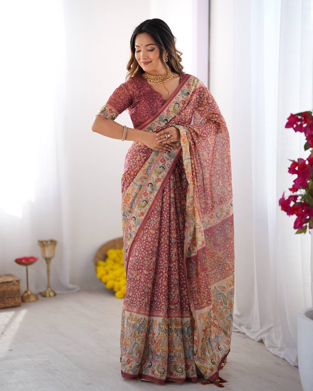 Design Introducing a Fresh Perspective in Saree