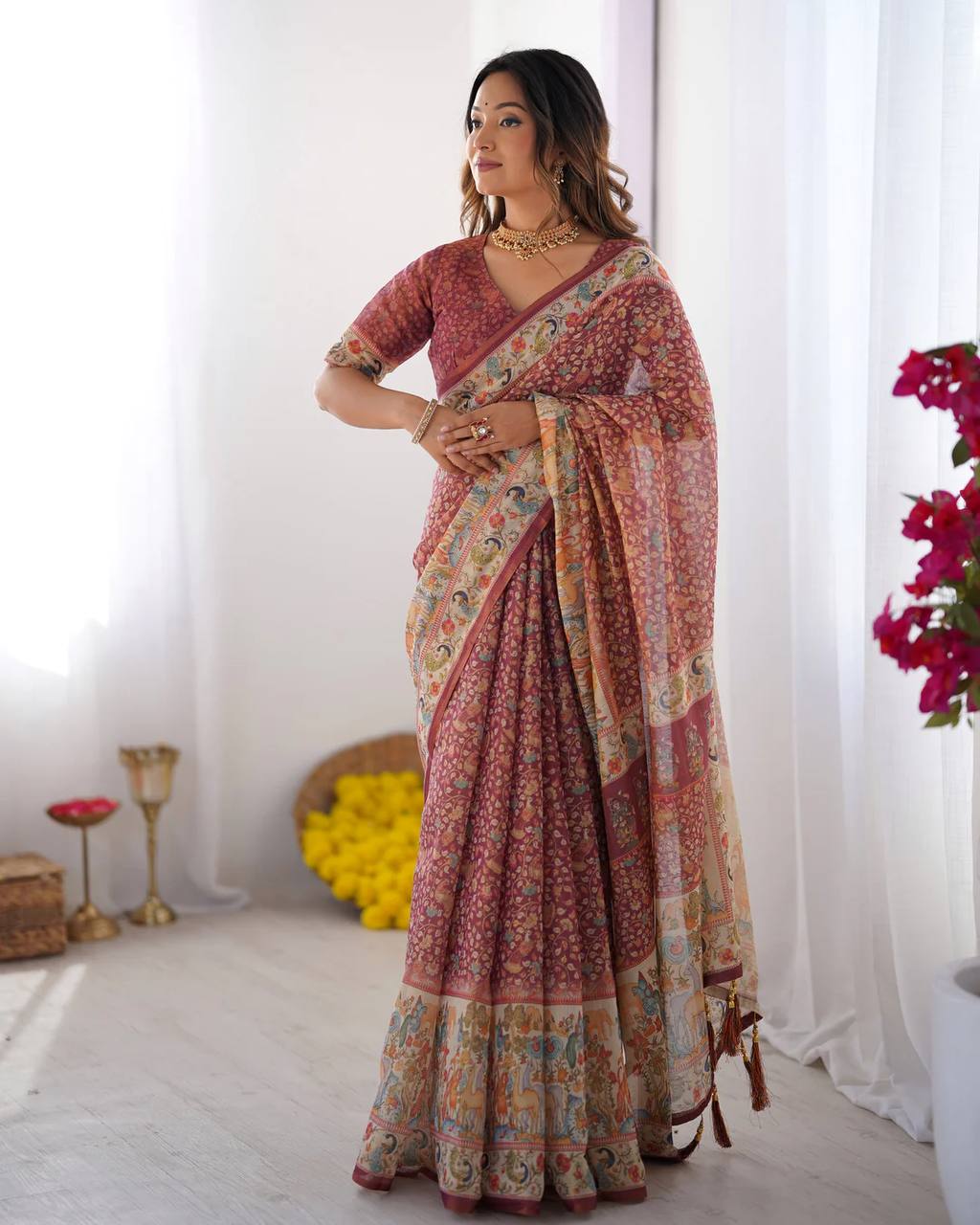 Design Introducing a Fresh Perspective in Saree