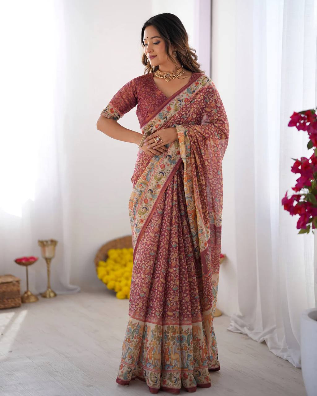 Design Introducing a Fresh Perspective in Saree