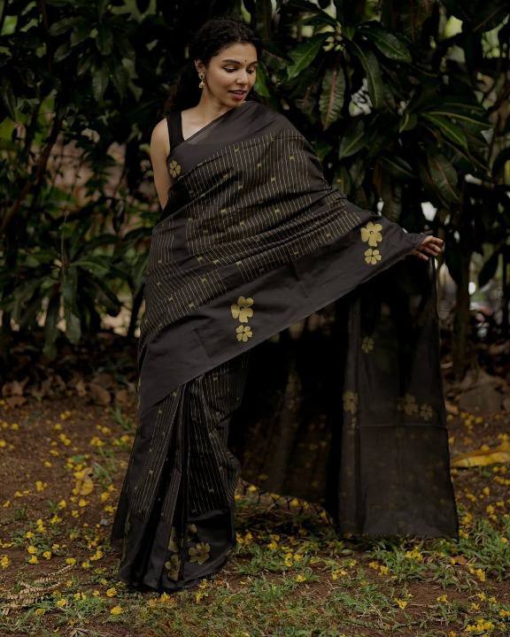 Premium Chanderi Cotton With Beautiful Digital Printed Saree